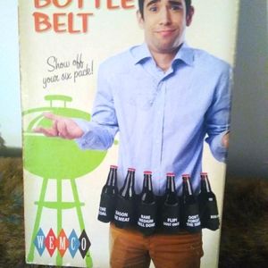 BEER BOTTLE BACKYARD BBQ BELT